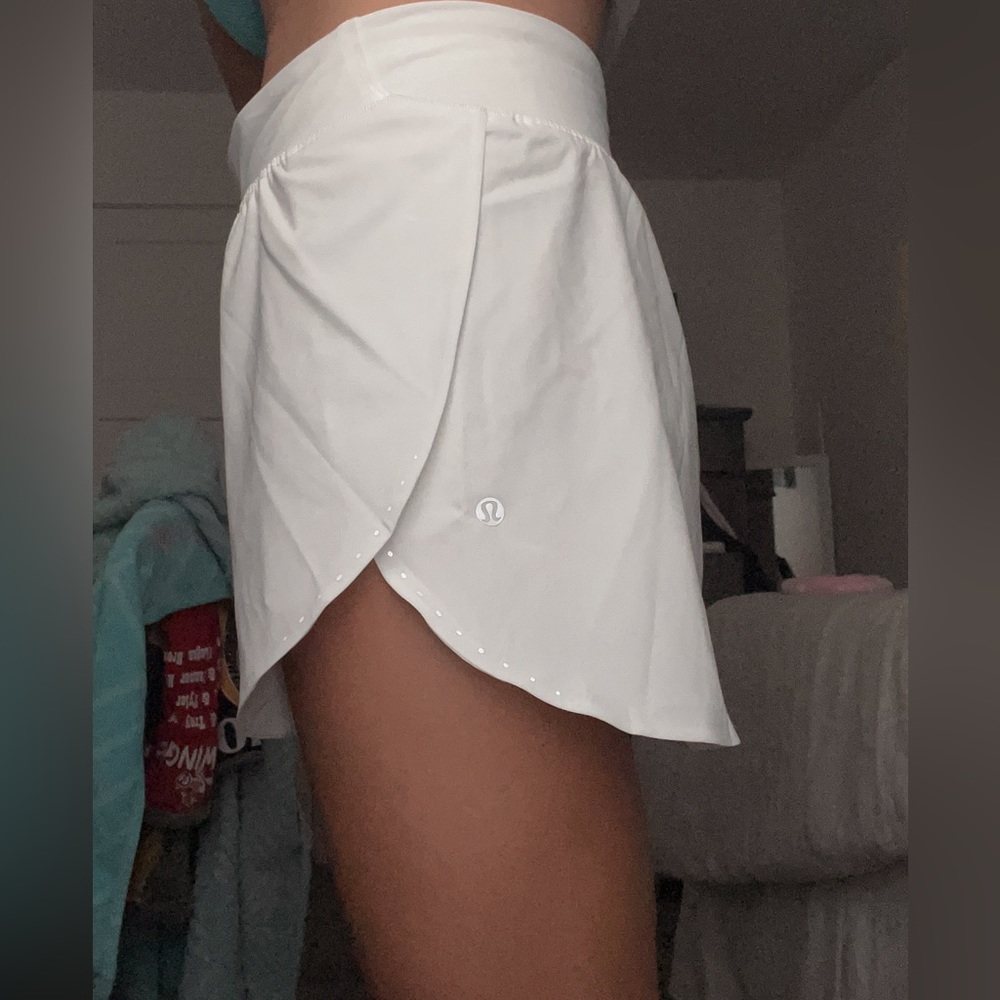 Lulu lemon fast and free high-rise reflective short 3”